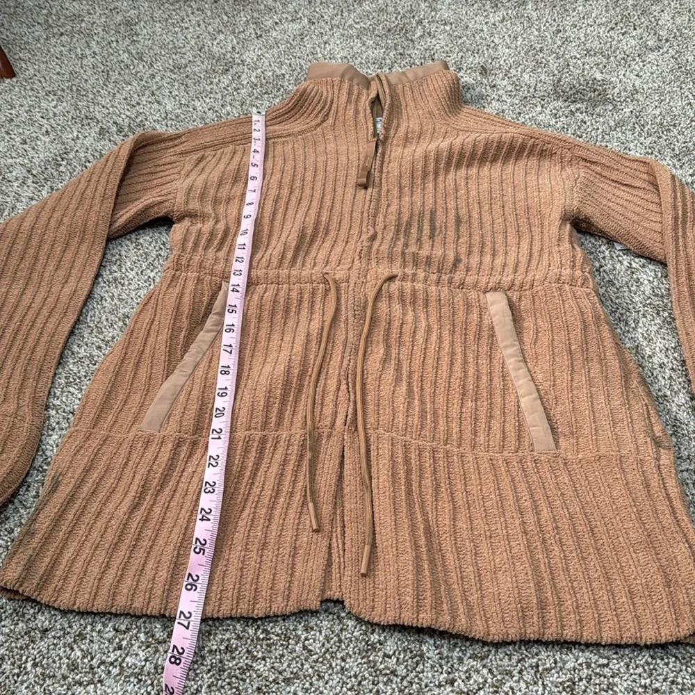 FLX Women's Commuter Sweater Jacket Size XS In Elden Beige - Picture 7 of 15